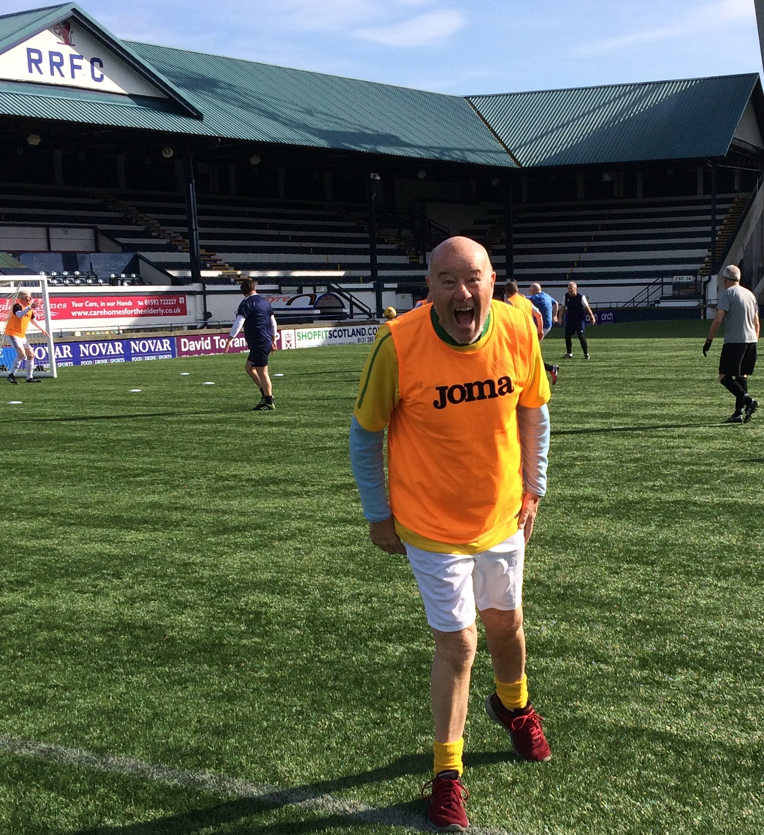 Walking football in Cowdenbeath