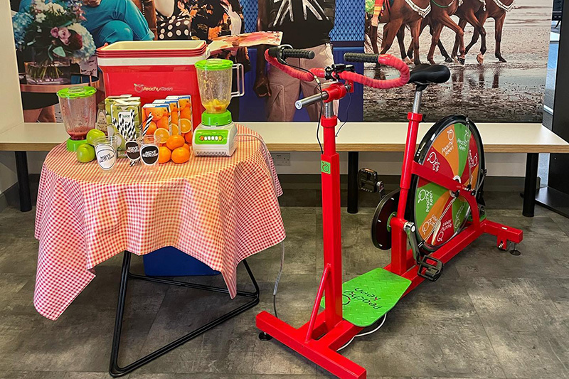 bike powered blender