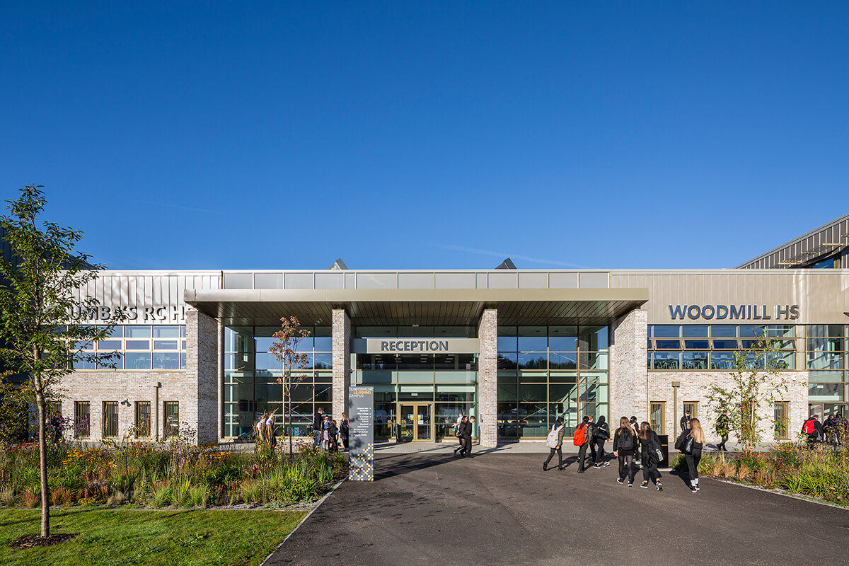 Dunfermline Learning Campus building exterior
